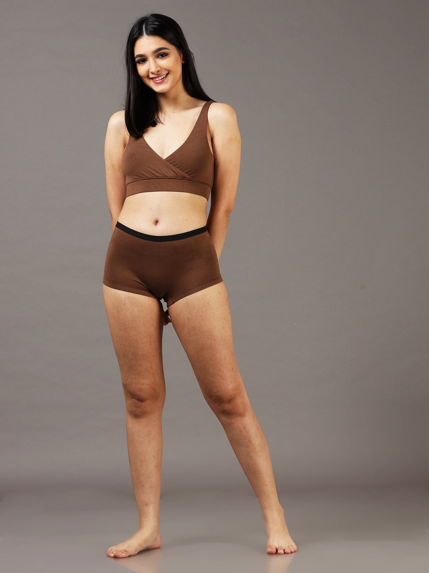 Women Chicori Pine Boy Shorts