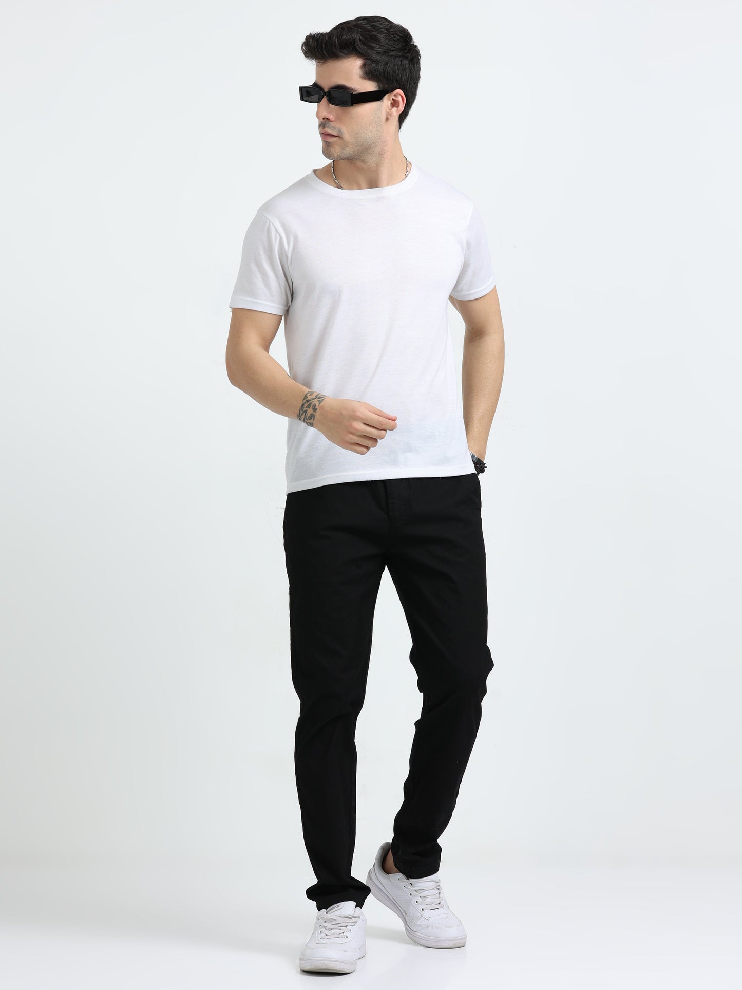 Lazy Linen Comfy Trouser - Black