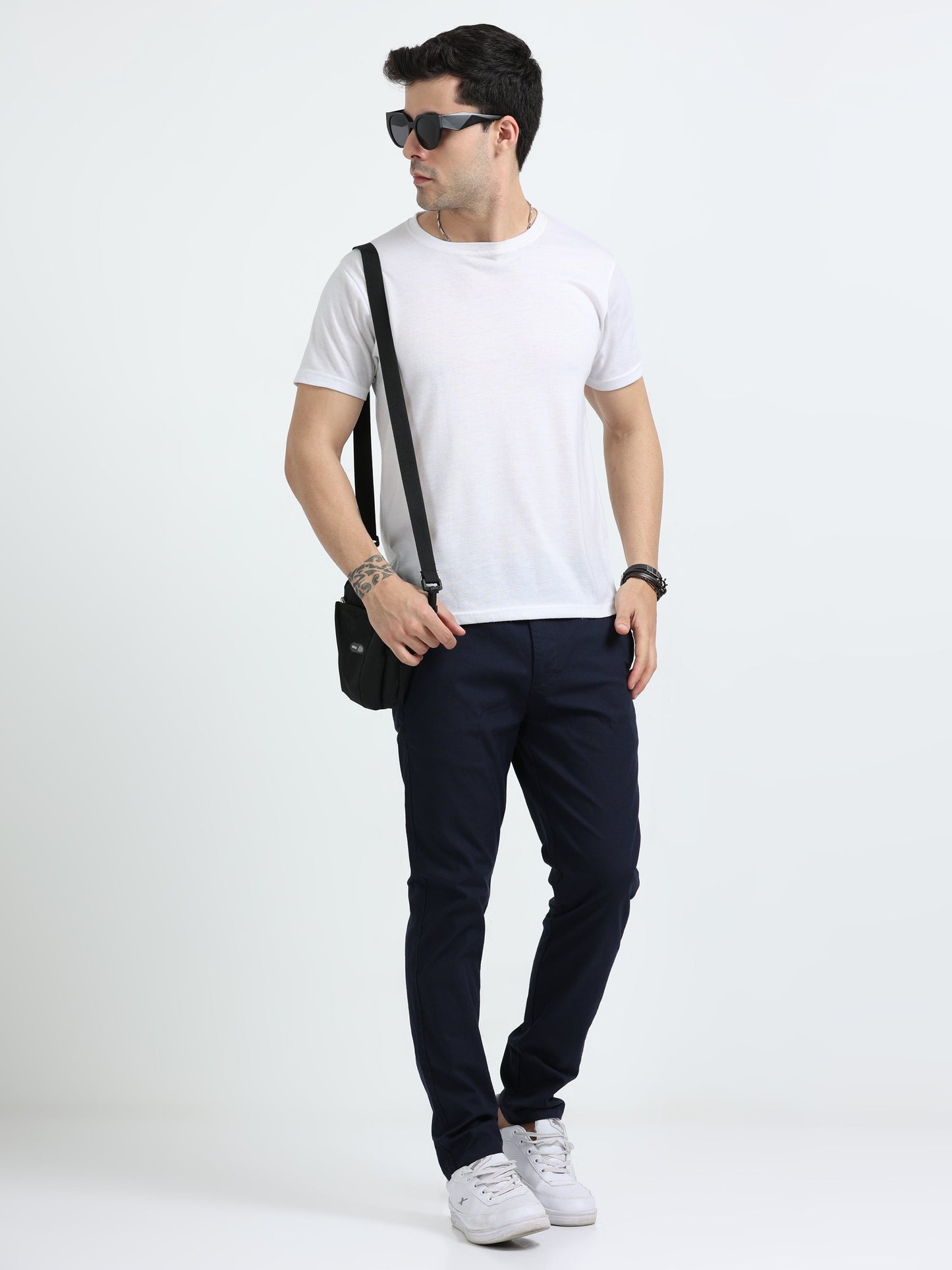 Lazy Linen Comfy Trouser - Navy