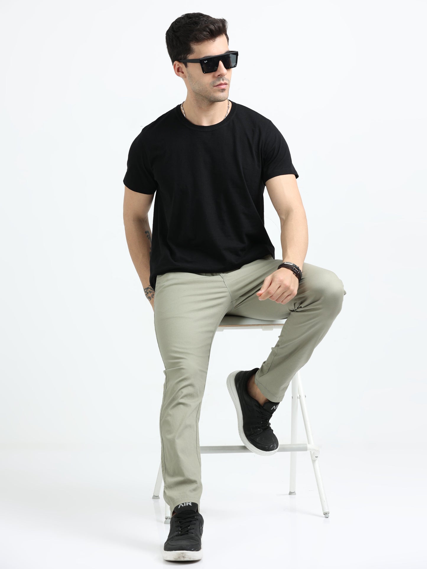 Lazy Linen Comfy Trouser - Olive