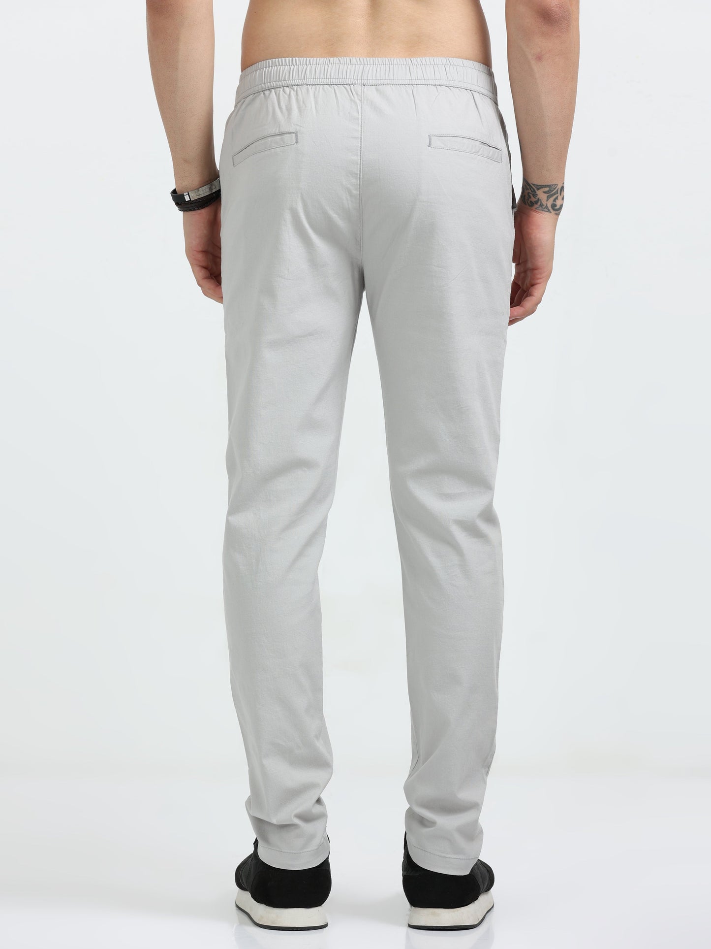 Lazy Linen Comfy Trouser - Stone