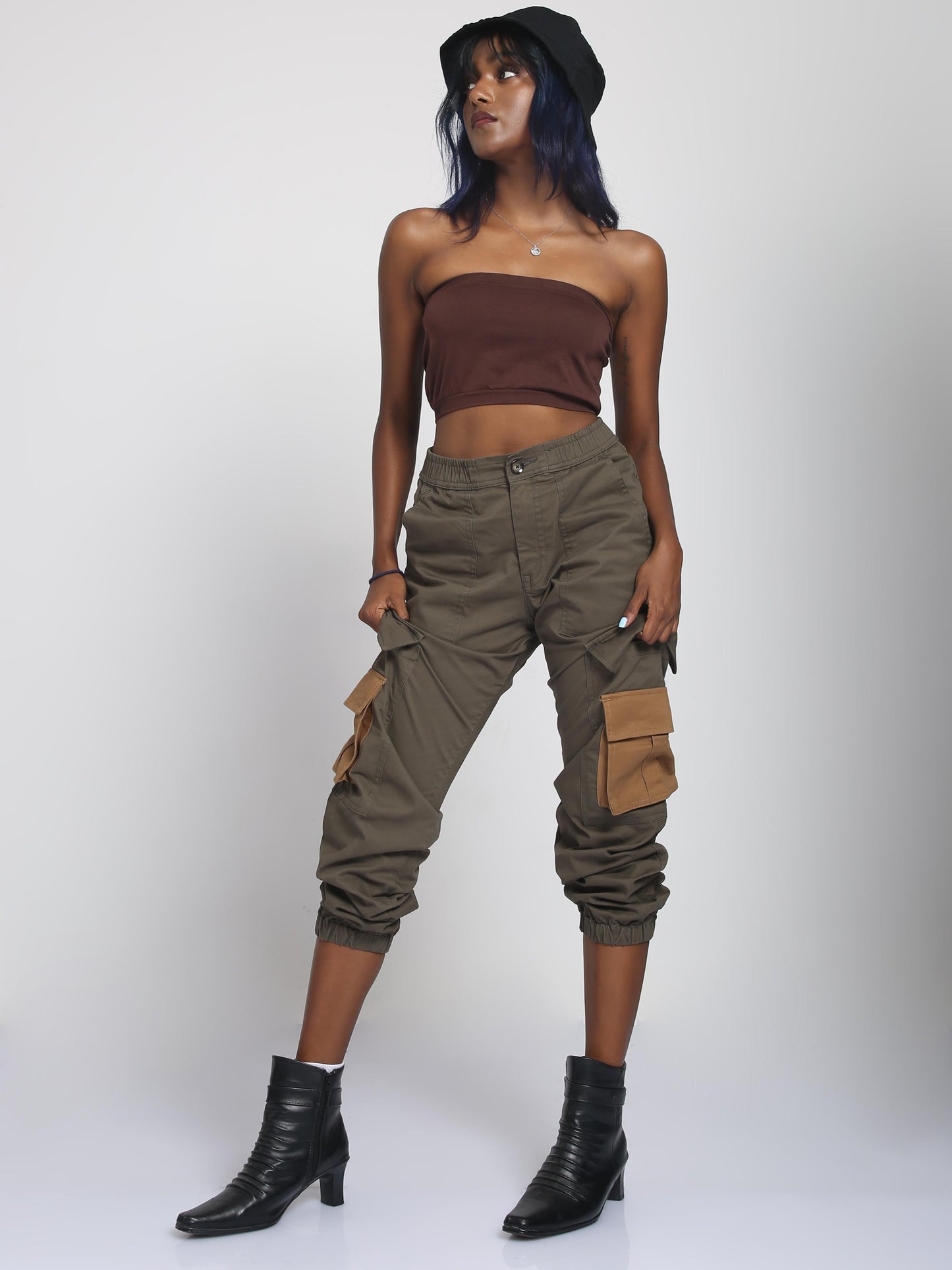 Women Jogger-Olive