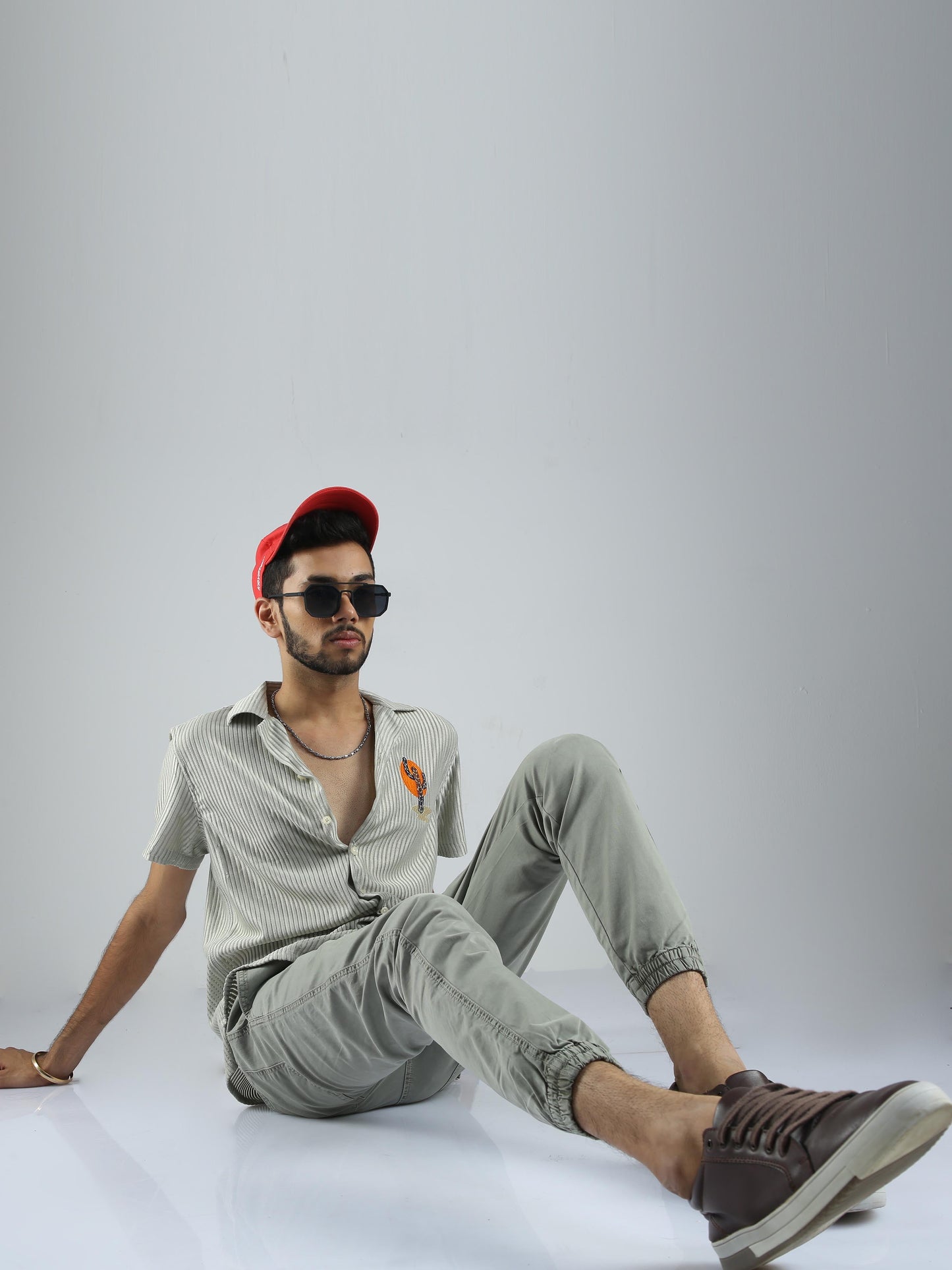 Men Joggers-Fern