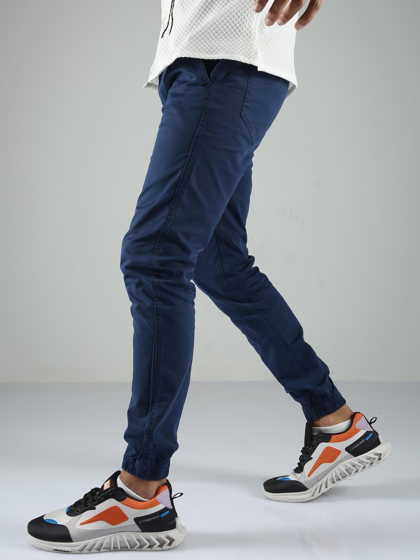 Men Joggers-Royal Blue