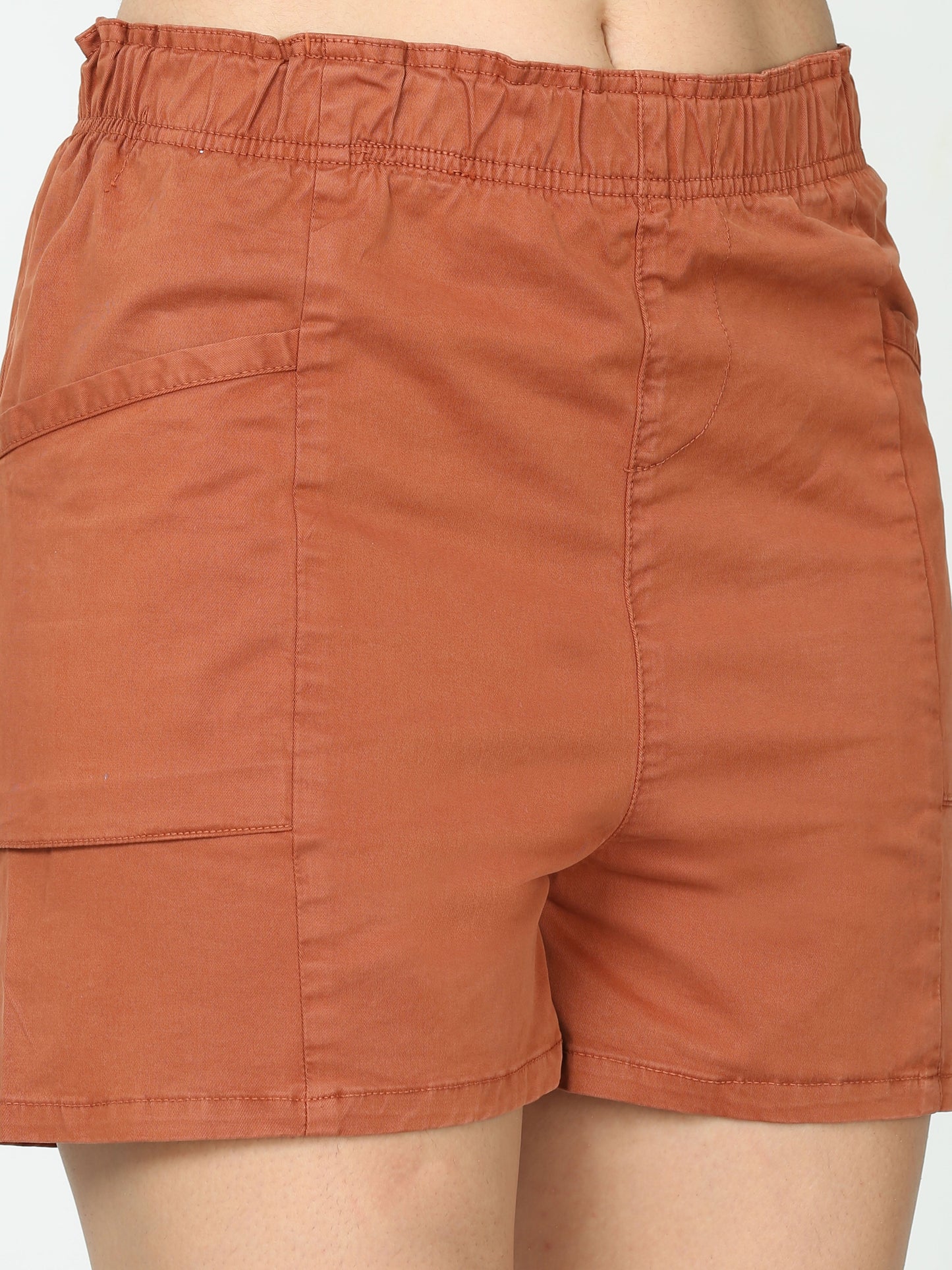 Women Rust Bun Hugger