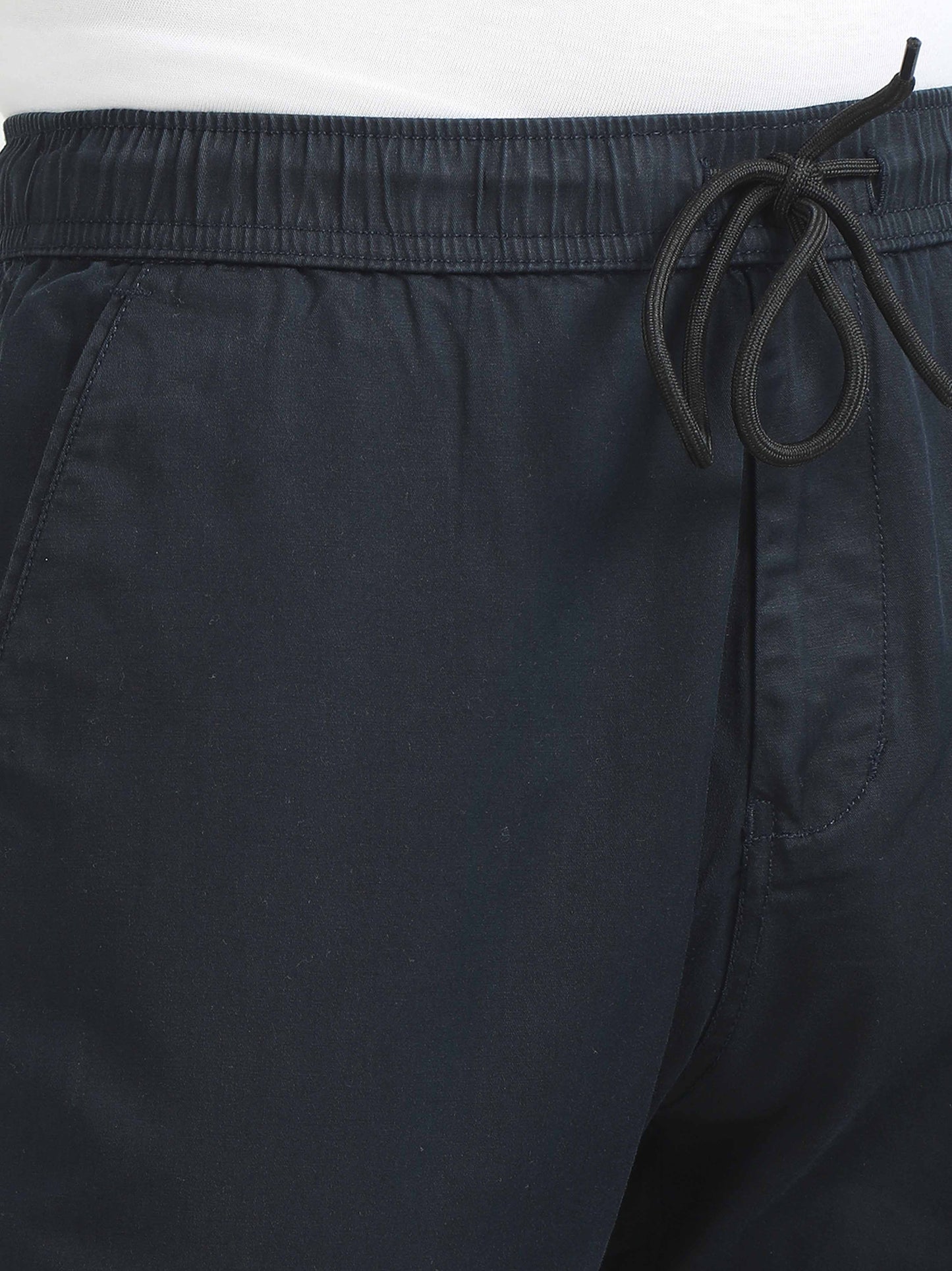 Men Air Joggers-Navy