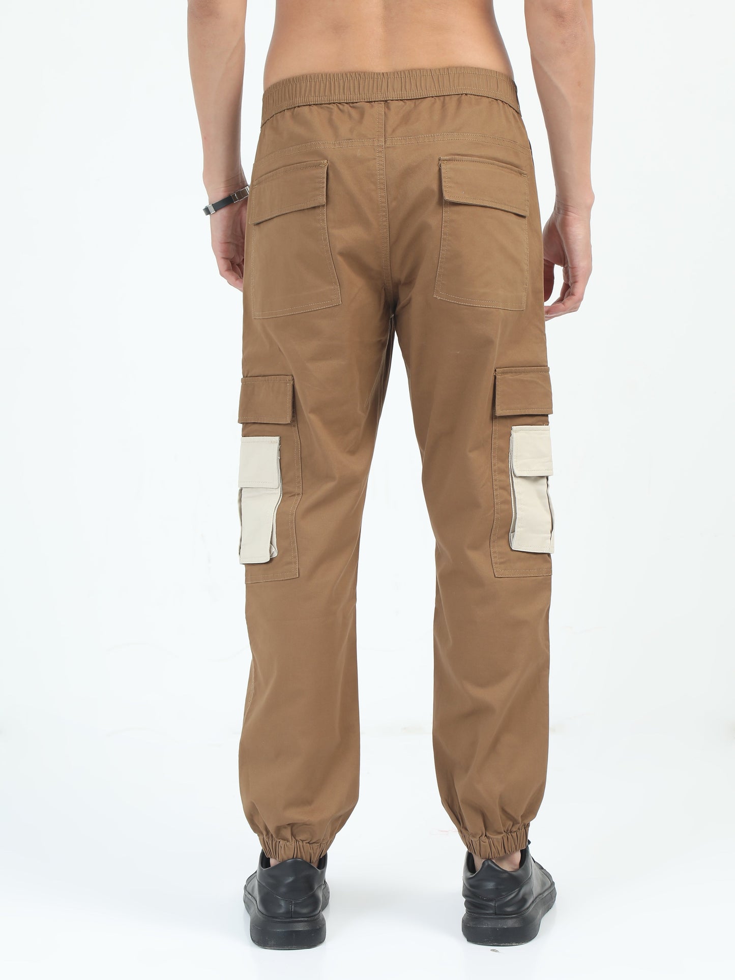 Men Classic Jogger-Brown