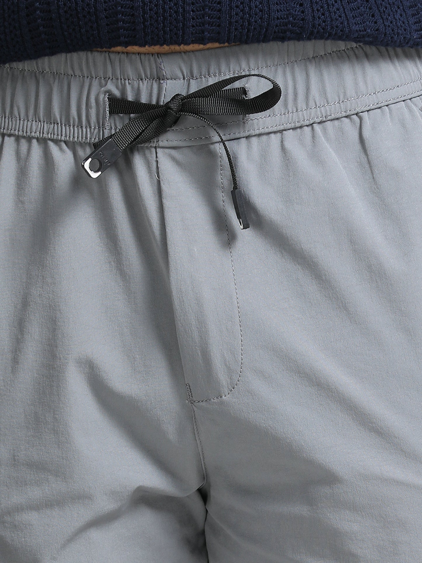 Men Parachute Cargo Shorts-Stone