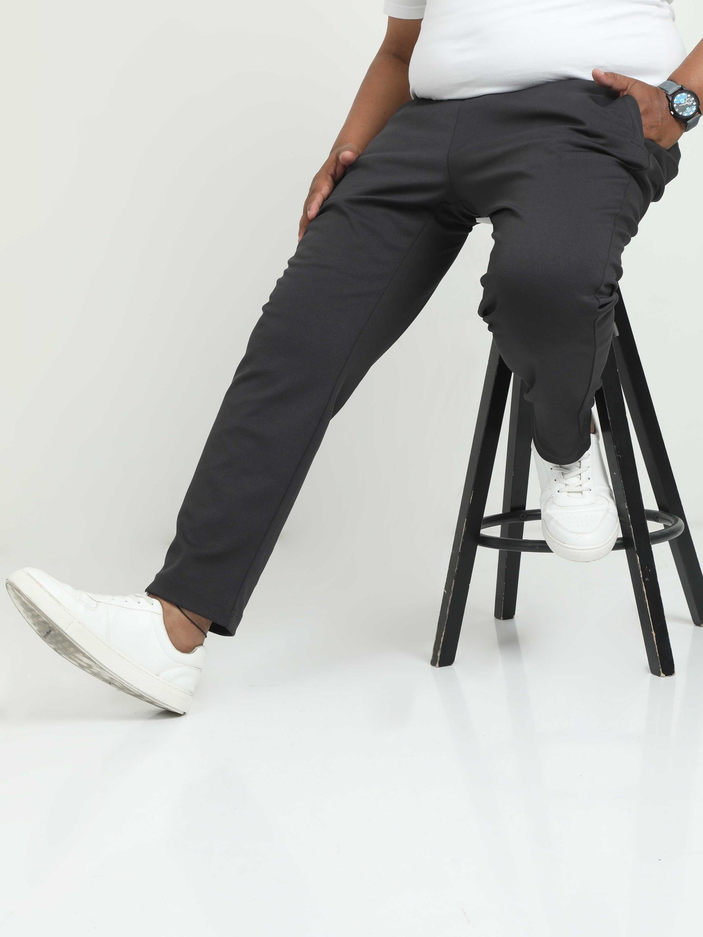 Stretch Peanut Jogger - Slate