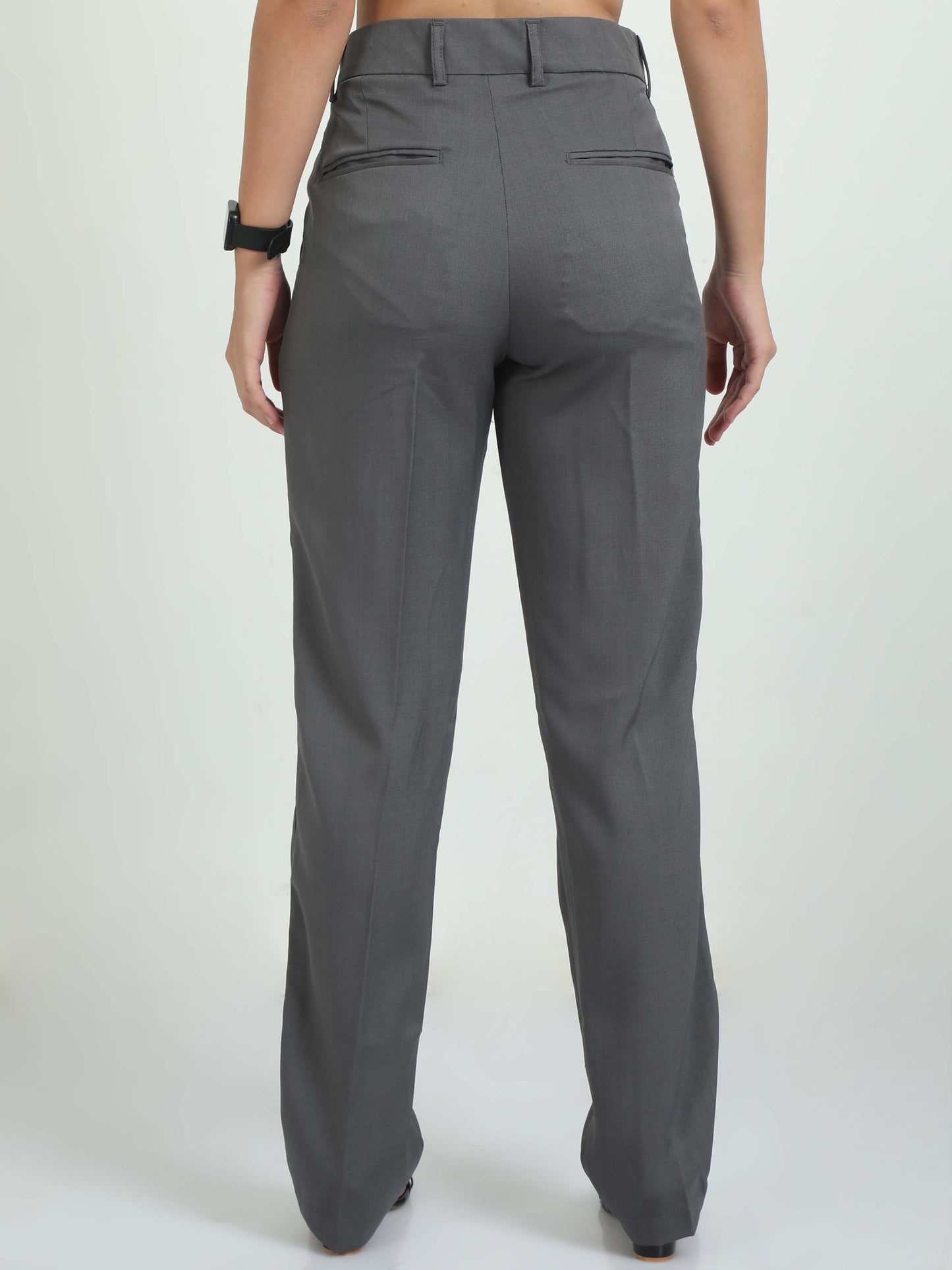Women Bon Voyage Pleat Pant-Dk Grey