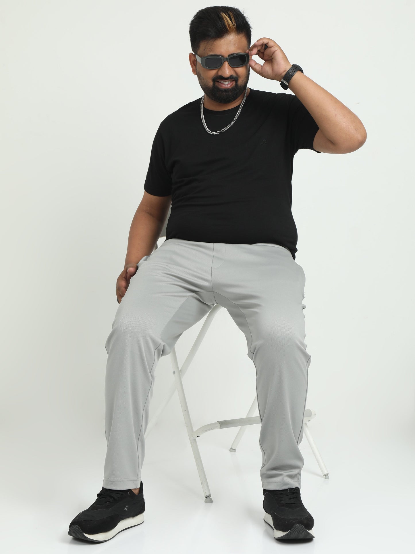 Stretch Peanut Jogger - Steel