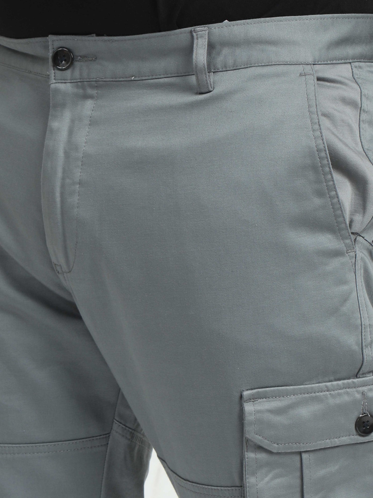 Men Plus Cargo-Grey