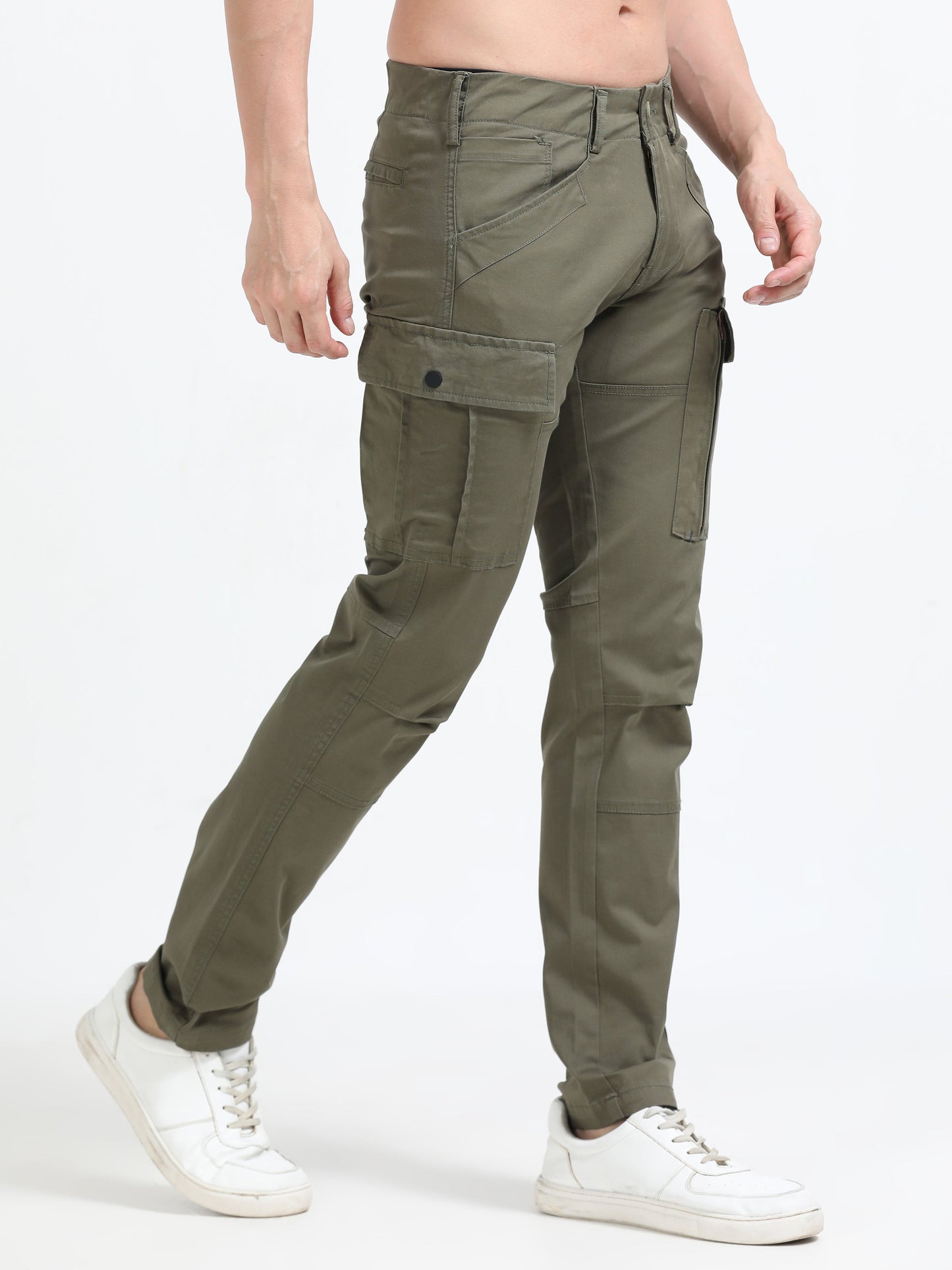 Men Heavy Cargo-Olive