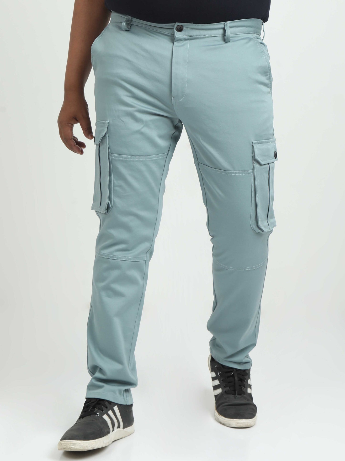Men Plus Cargo-Teal