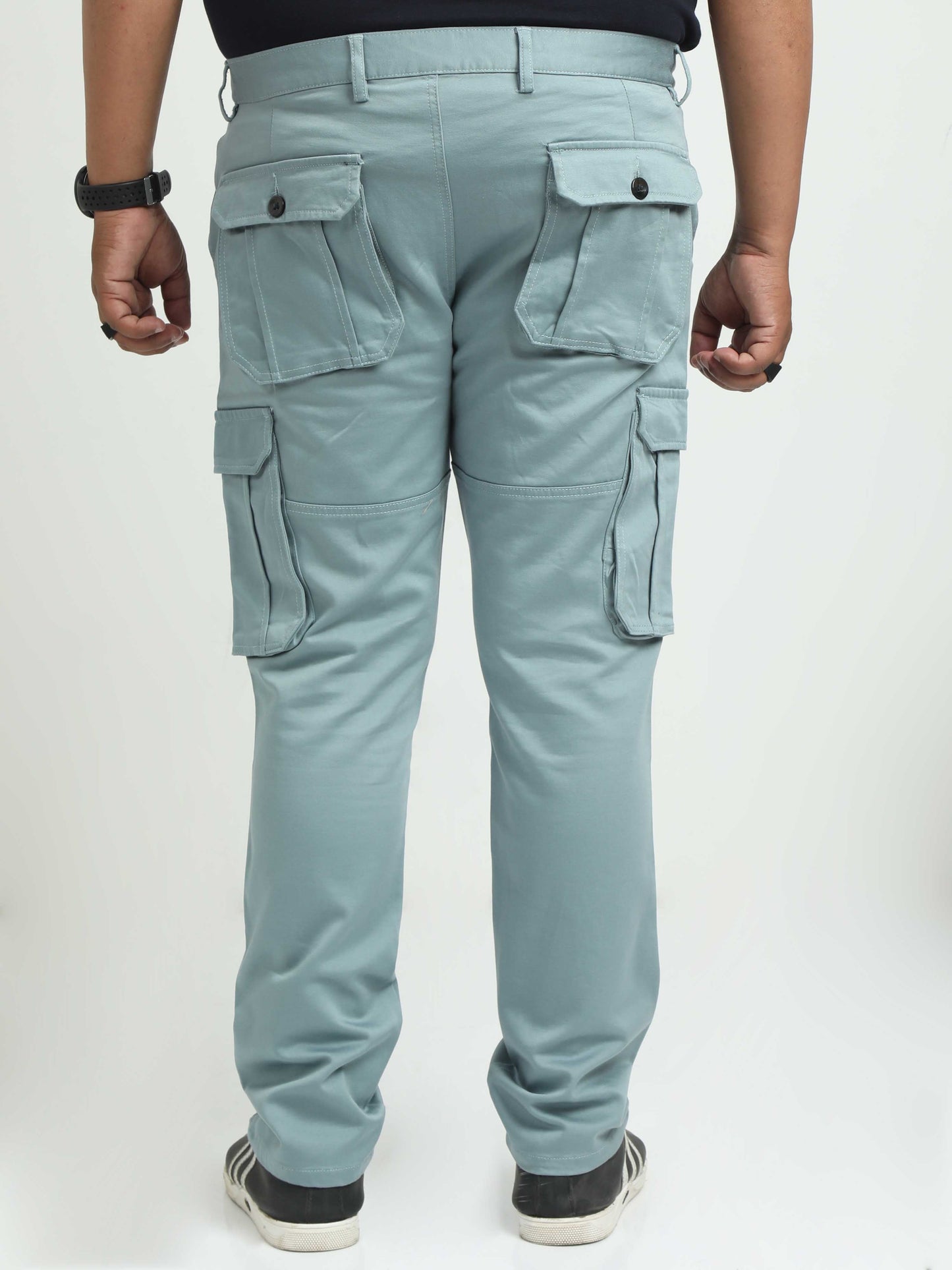 Men Plus Cargo-Teal