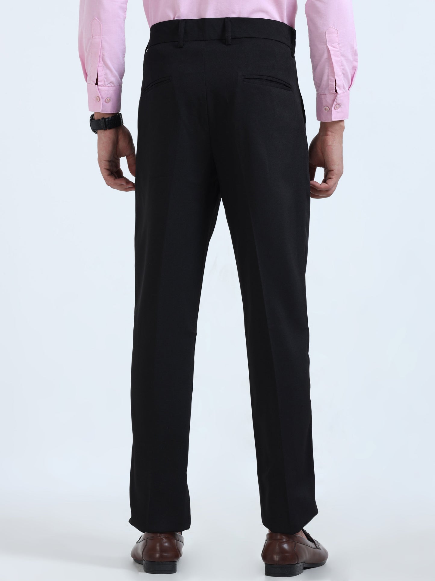 Men Bon Voyage Pleat Pant- Black