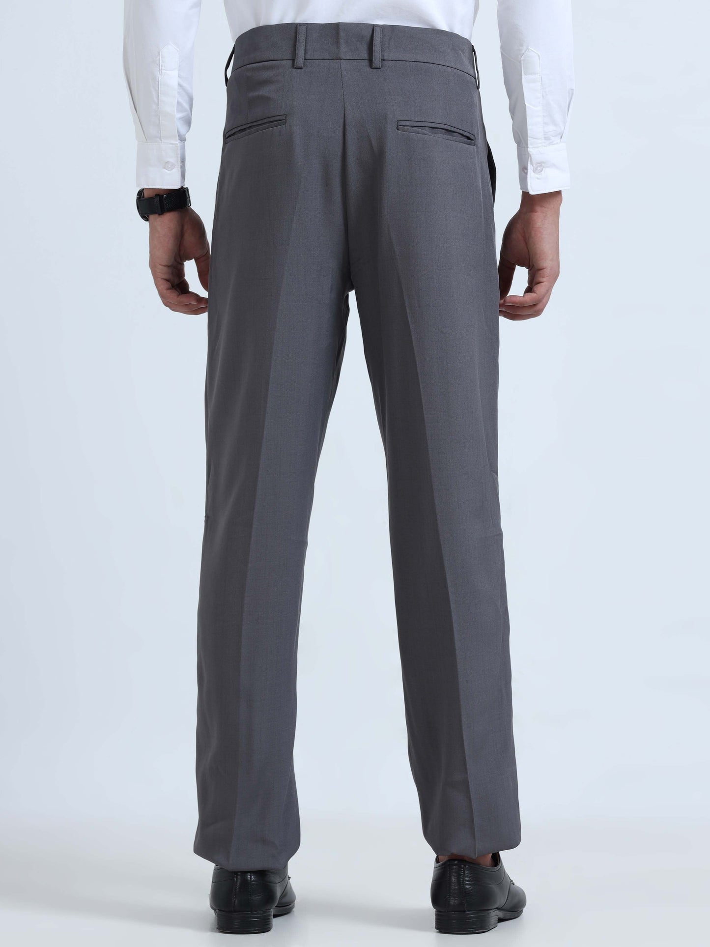 Men Bon Voyage Pleat Pant-Dk Grey