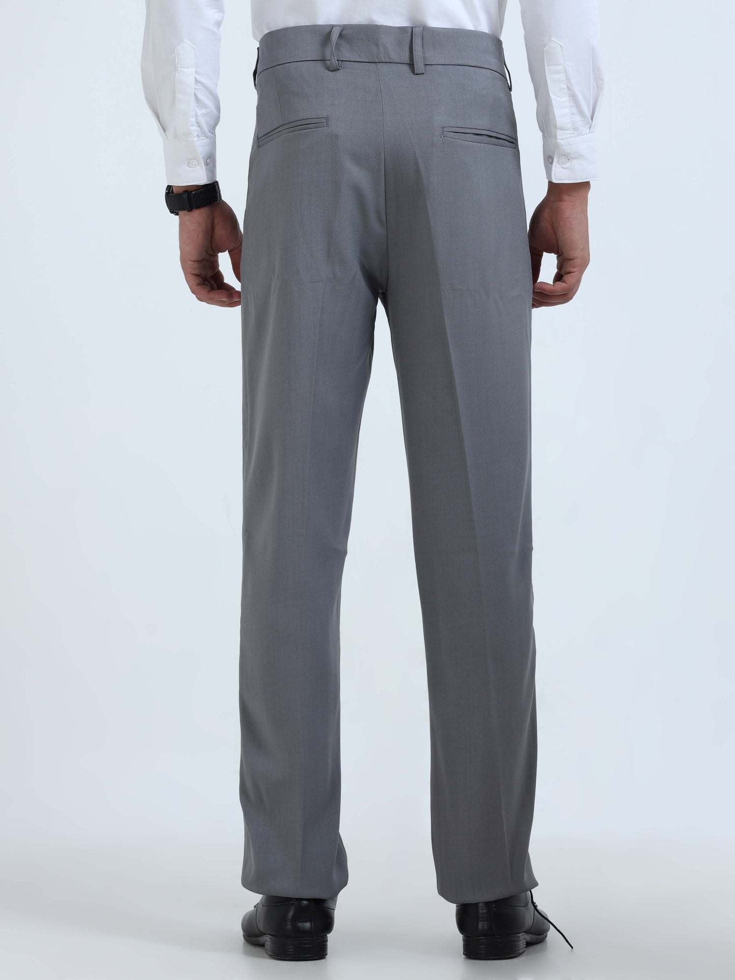 Men Bon Voyage Pleat Pant-Lt Grey