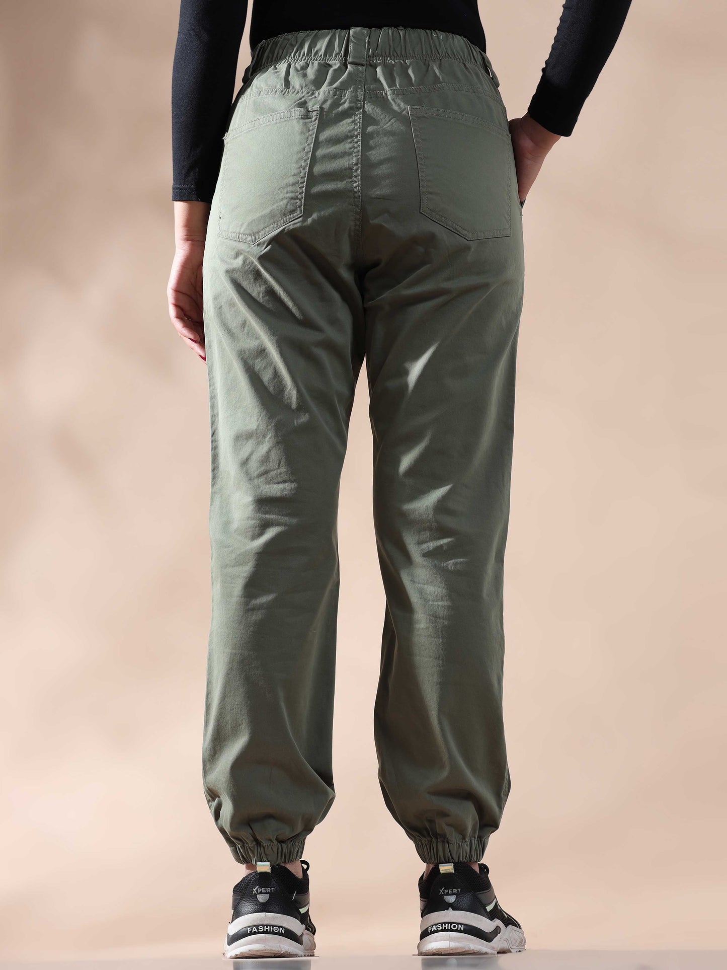 Women Vintage Fern Jogger Pants