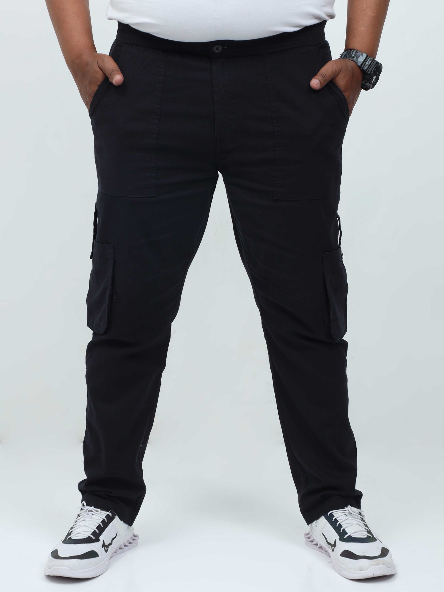 Men's Plus Size Navy Cargo