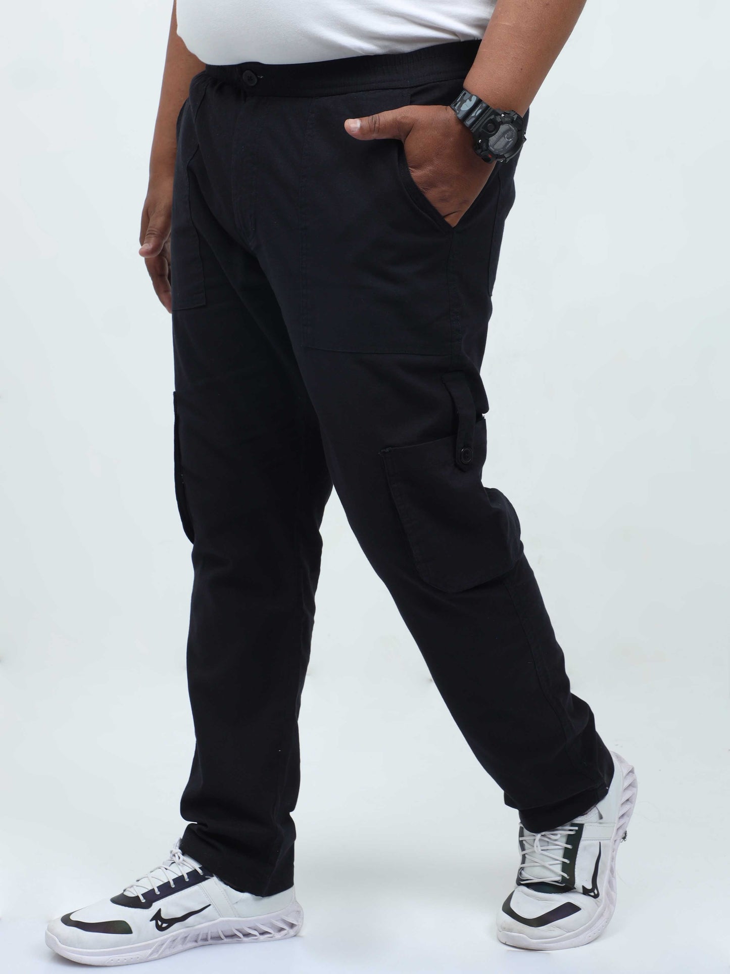 Men's Plus Size Navy Cargo