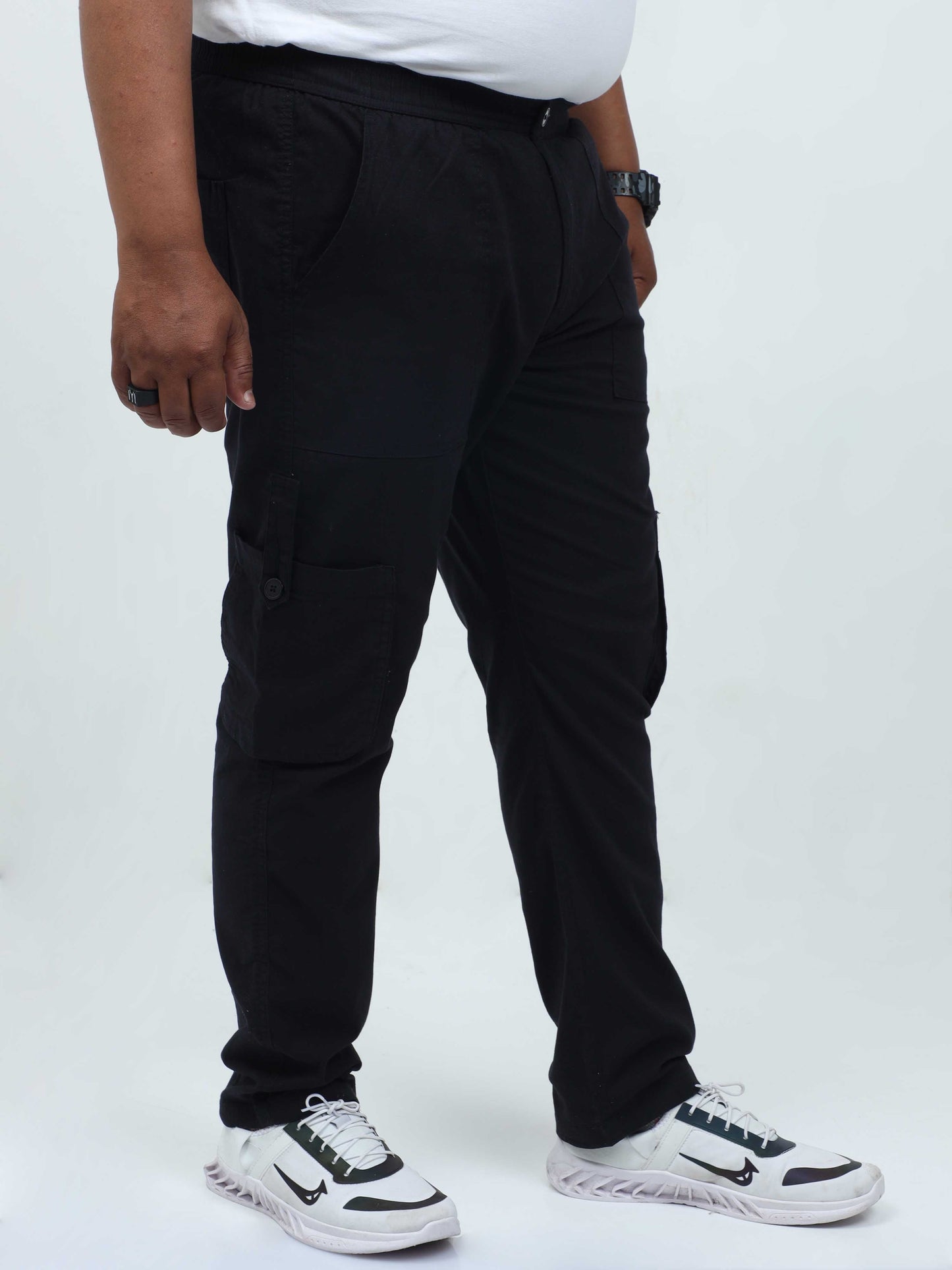 Men's Plus Size Navy Cargo