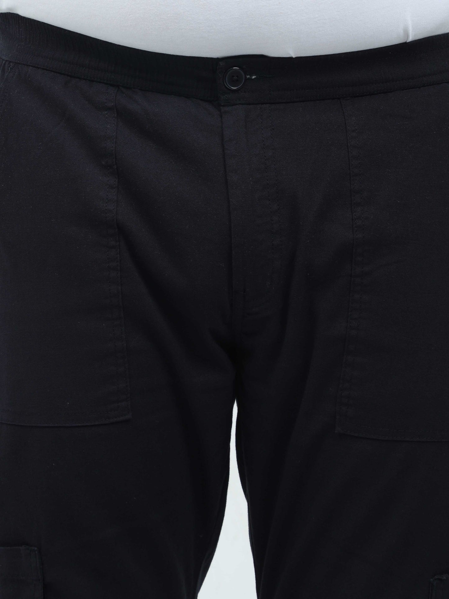 Men's Plus Size Navy Cargo