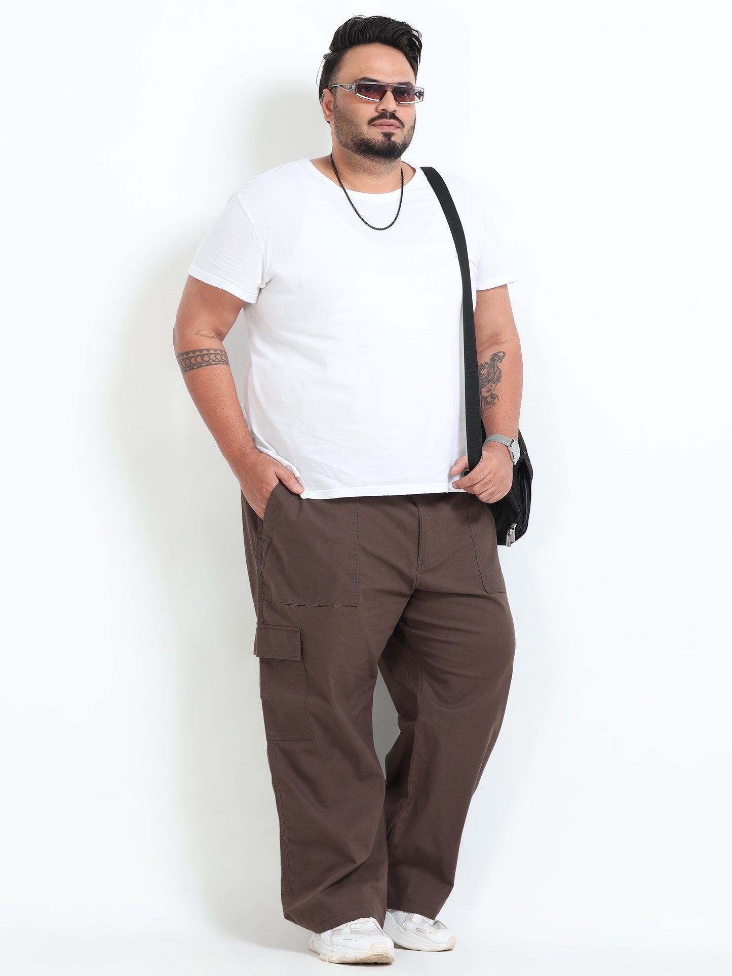 Men Classic Curve Cargo - Brown