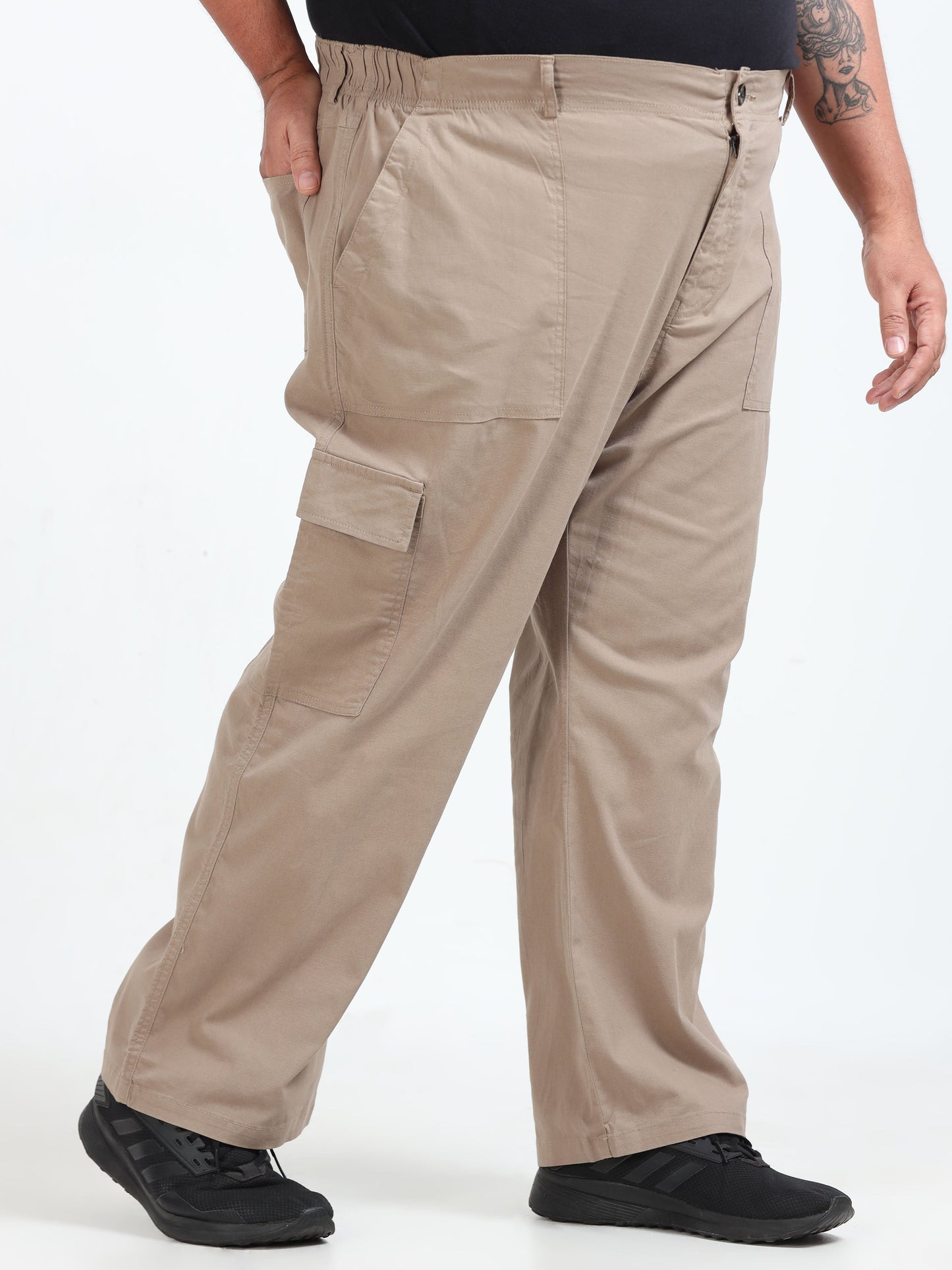 Men Classic Curve Cargo - Beige