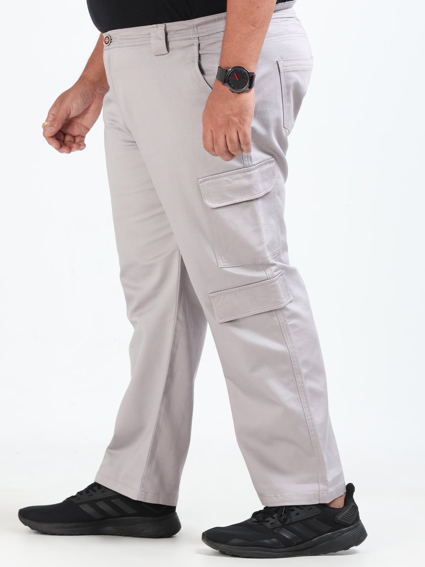Men Classic Boohoo Curve Cargo - Stone