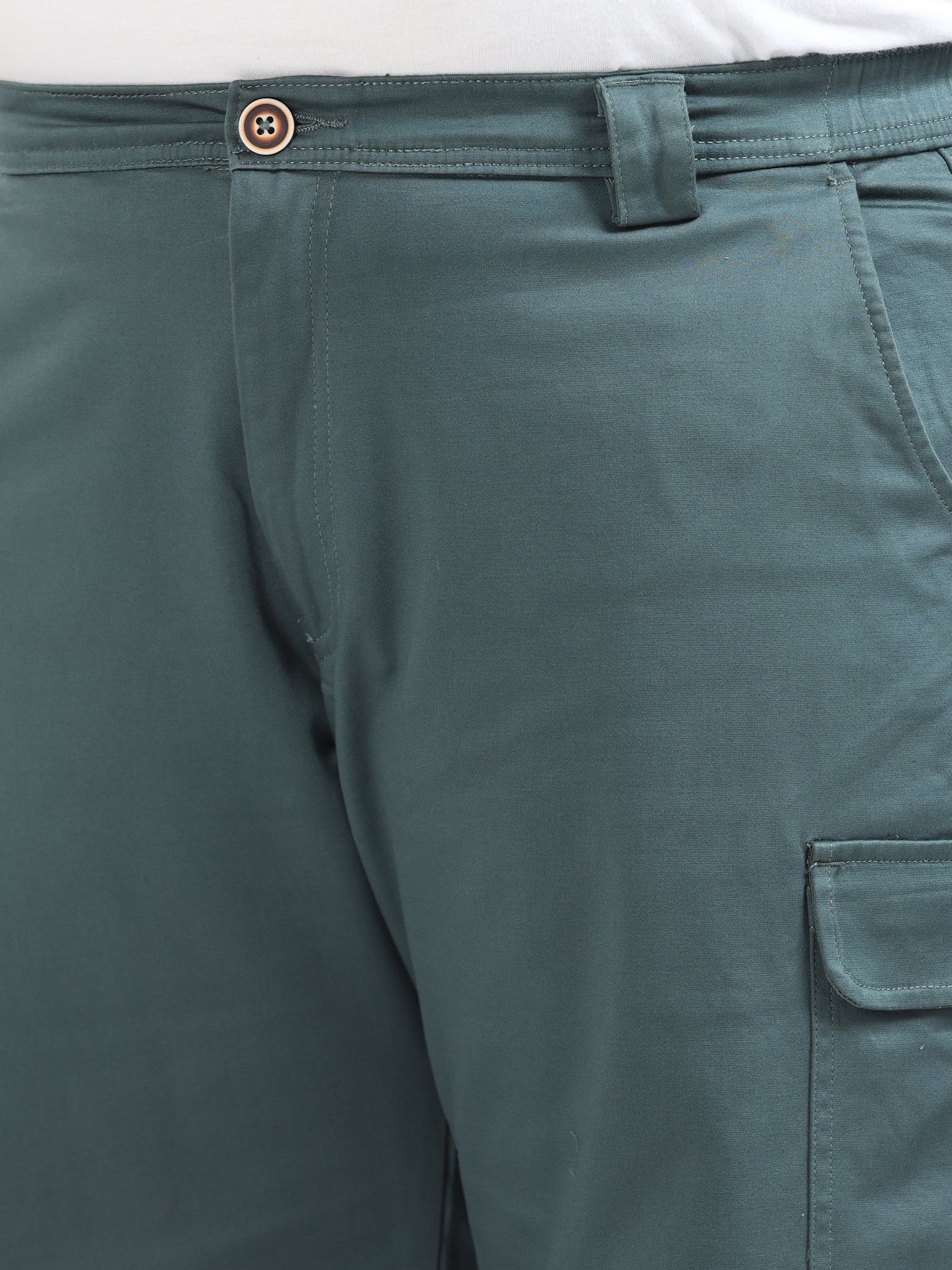 Men Classic Boohoo Curve Cargo -Teal