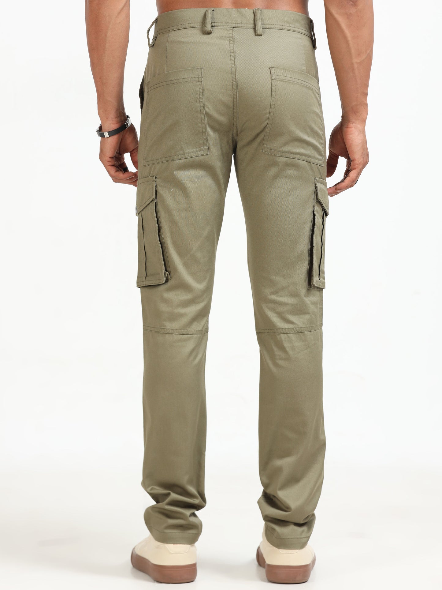 Men Popcorn Dobby Cargo-Fern