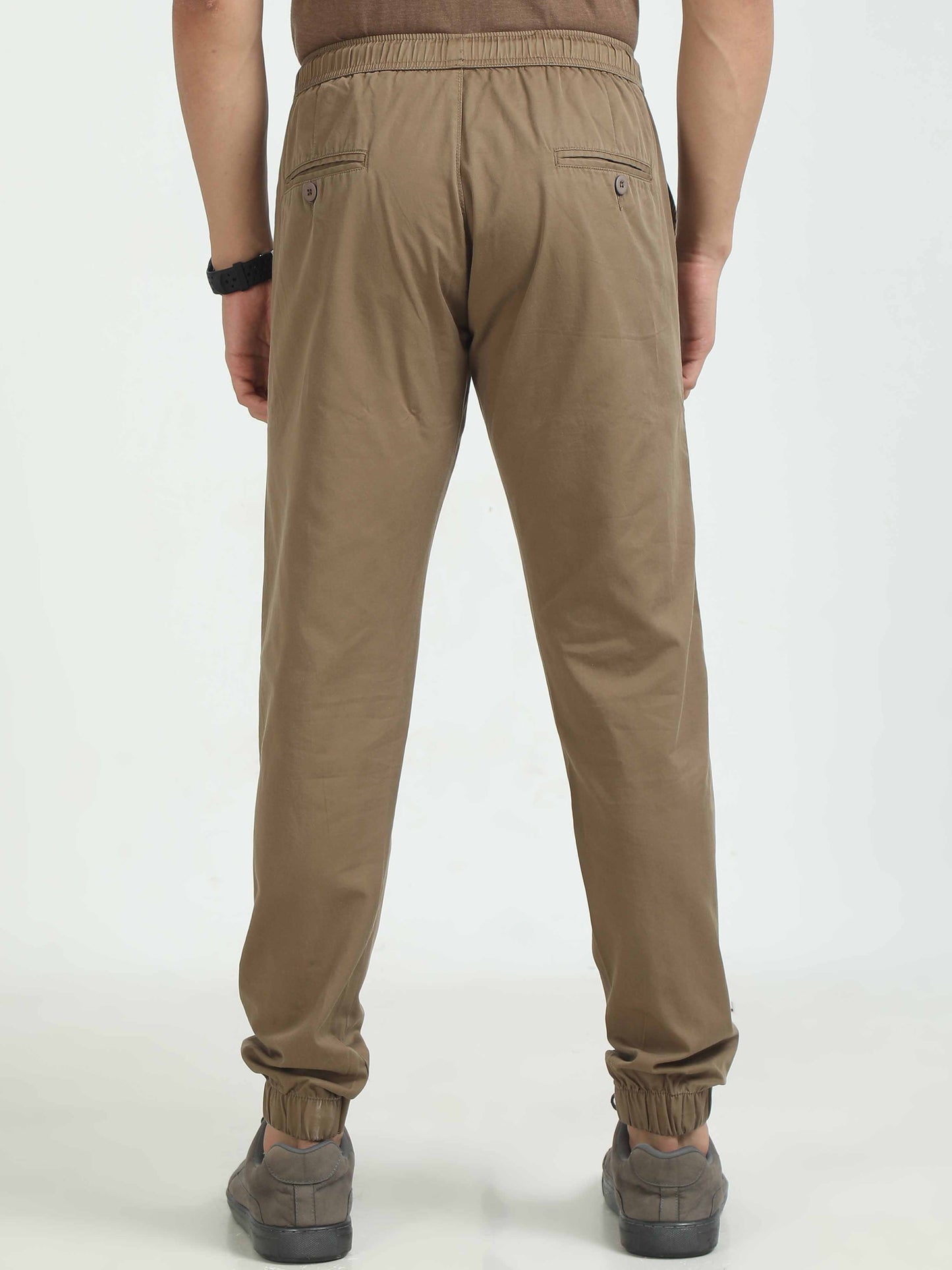 Men Air Joggers-Khakhi