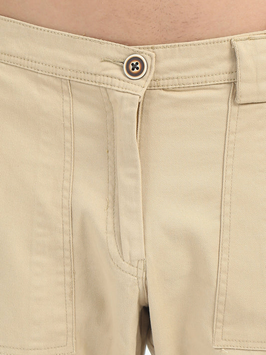 Men Classic Bolsillo Cargo - Khakhi