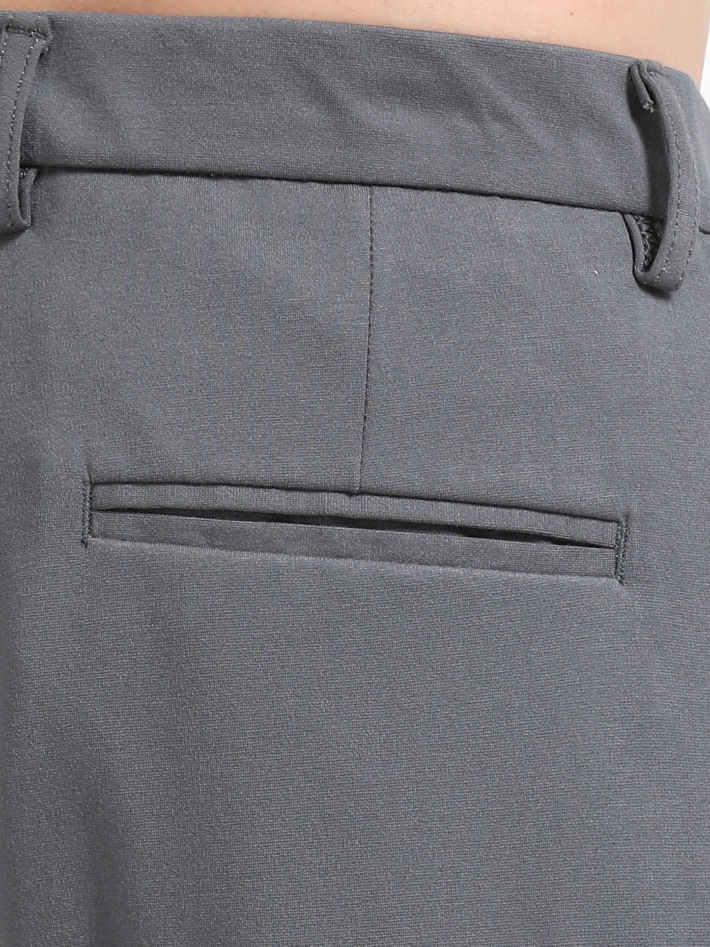 Men Tencil Leisure Trousers-Dk Grey