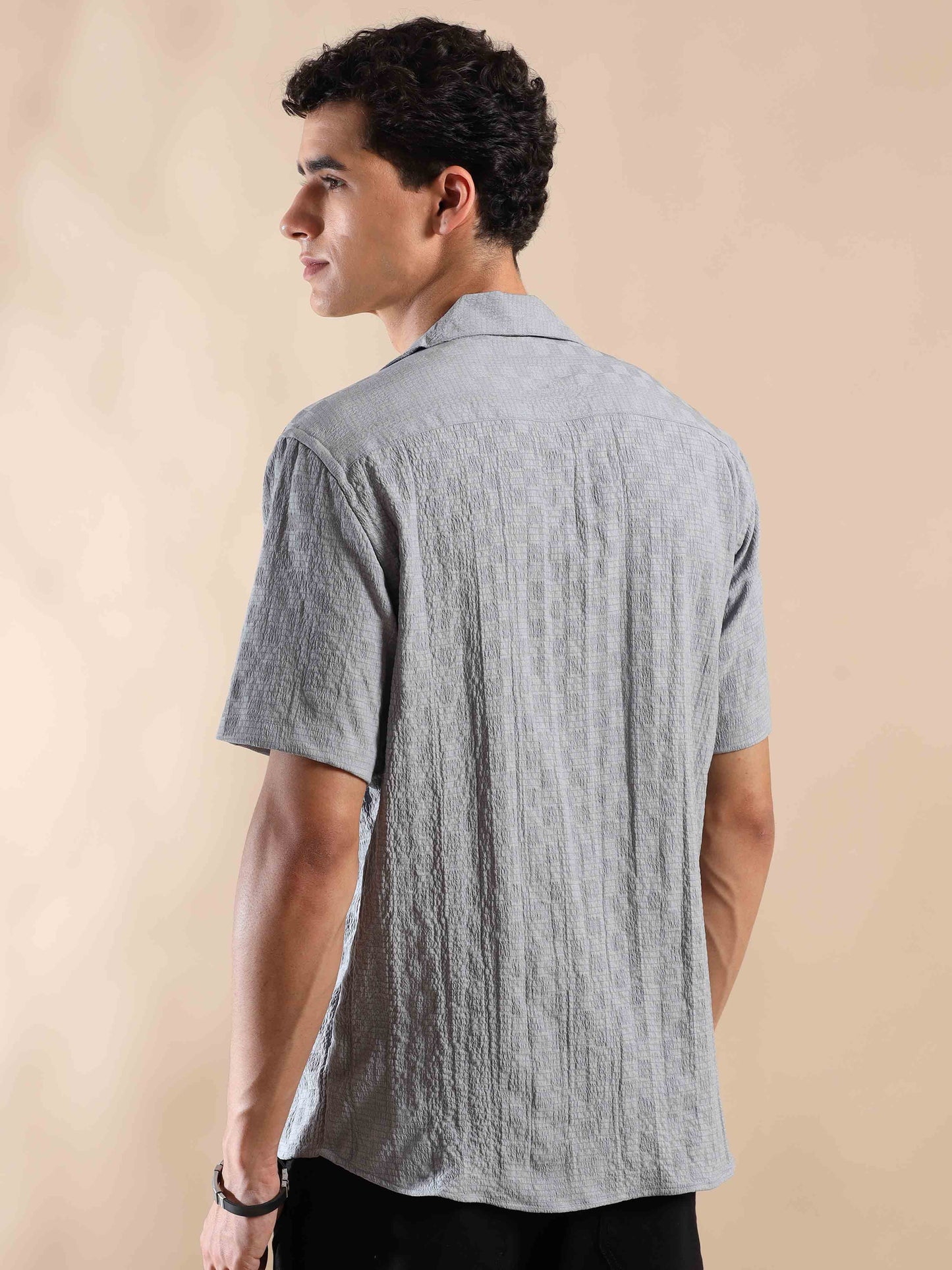Summer Pearl Shimmer Popcorn Shirt
