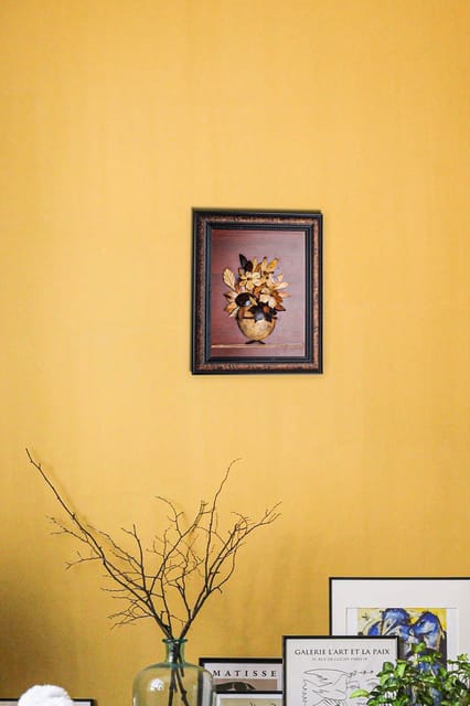 Coconut Pot Florwer Coconut Shell Wall Hanging Coex Cosh0000014