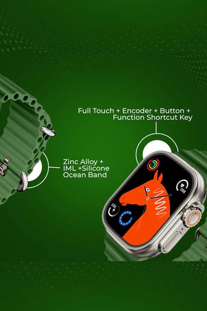 ThunderBolt Green Smartwatch