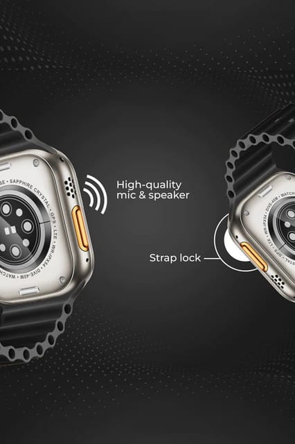 ThunderBolt Black Smartwatch