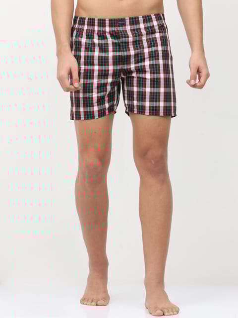 Maroon Boxer Shorts 22UBX0002