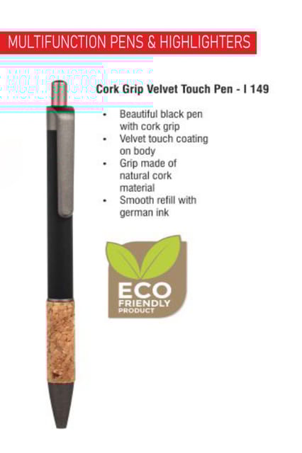 PUTHUSU CORK GRIP VELVET TOUCH PEN L 149