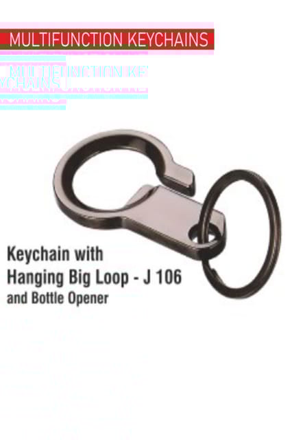 PUTHUSU KEYCHAIN WITH HANGING BIG LOOP J 106
