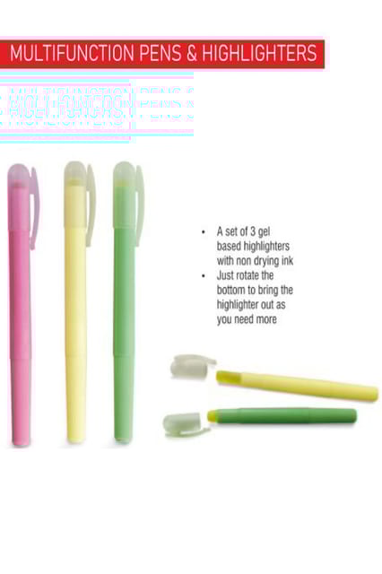 PUTHUSU BIG HIGHLIGHTER SET OF 3 L 68