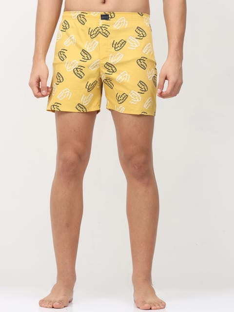 Yellow Boxer Shorts