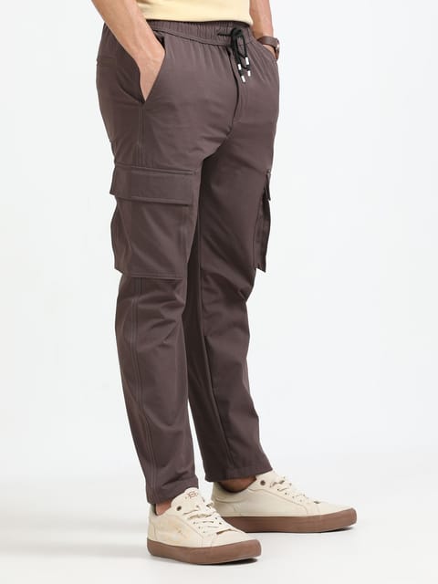 Men Parachute Cargo-Brown