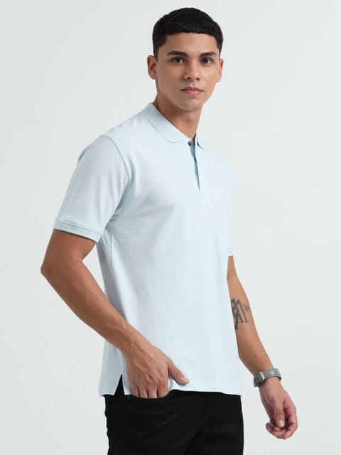 Caslay Organic Cotton - Ice Water Polo T-Shirt